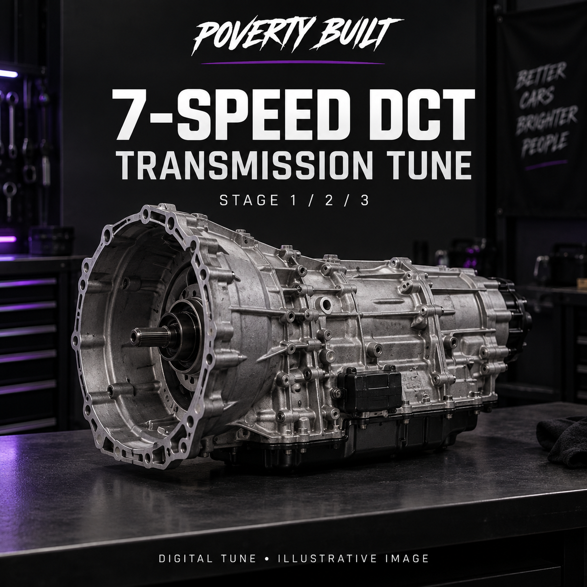 Poverty Built DCT digital transmission tune — illustrative placeholder image