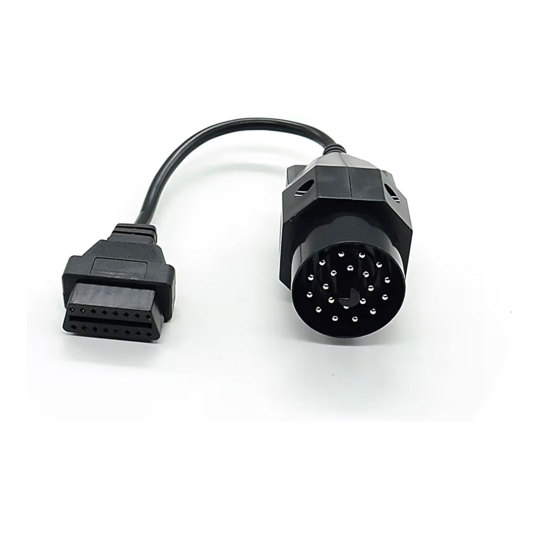 20 Pin to 16 Pin OBD2 Cable for BMW. OBD1 to OBD2 Diagnostic Adapter